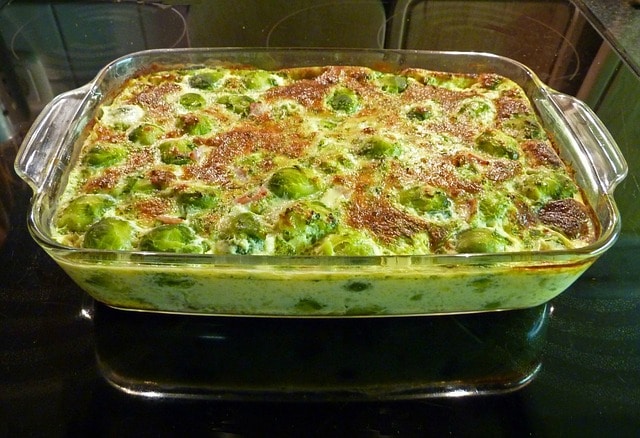 Rosenkohlauflauf, Rosenkohl, Auflauf